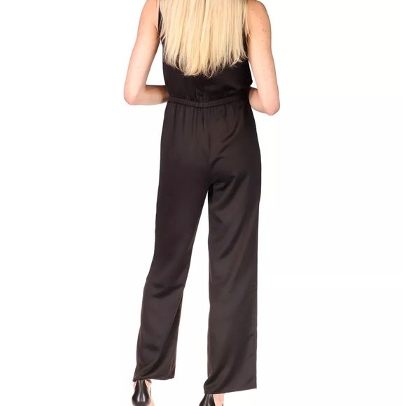 Michael Michael Kors Feather Trim Jumpsuit - Picture 4 of 7